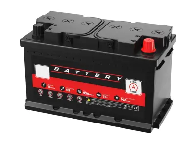 Detailed Car Battery 3D model