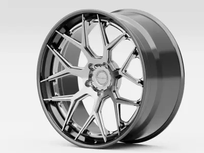 Brixton Forged CM8 Targa Rim 3D model