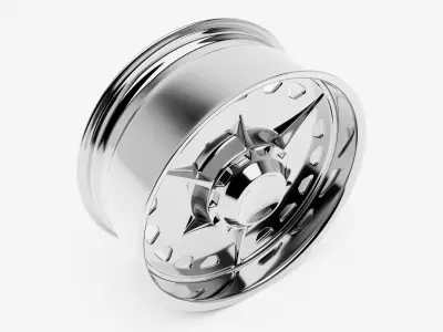 American Racing Stella Wheel 3D model