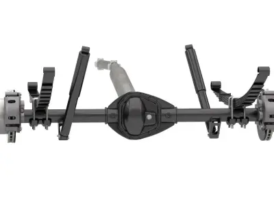 DUALLY AXLE AND DRIVESHAFT 3D model