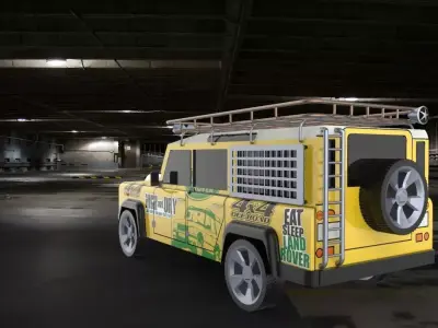 Land Rover Defender 3D Model 3D model