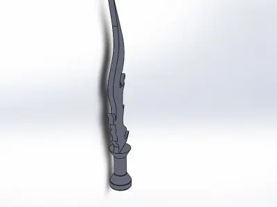 Flamy The Sword v1 Free low-poly 3D model