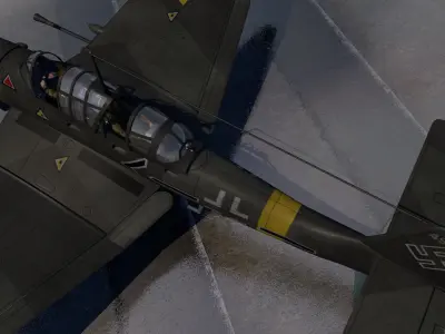 Junkers Ju-87 G-2 Stuka 3D model