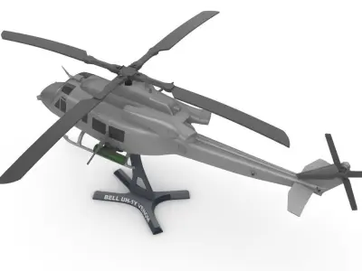 Bell UH-1Y Venom 3D print model