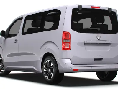 Vauxhall Zafira Life Electric Medium 2024 3D model