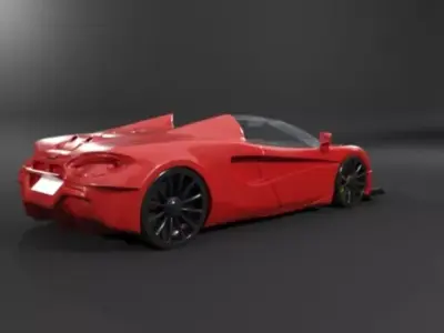 MCLAREN sports car Free 3D model