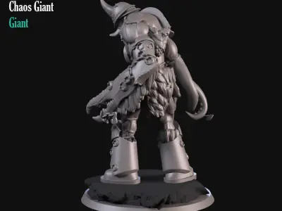 Chaos Giant 3D print model