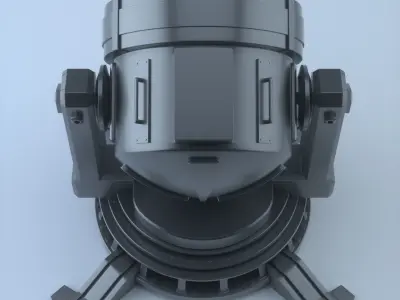 Batman searchlight 3D model