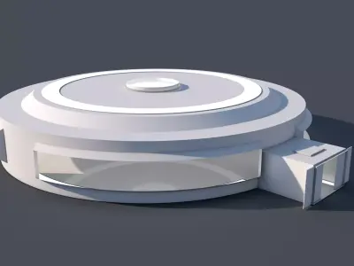 Empty Modern Room 3D model