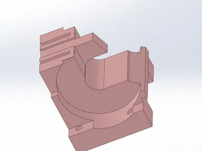 Resistance of bending machine 3D model