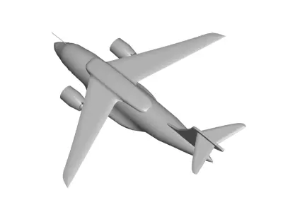 Embraer C-390 Millennium 3D model