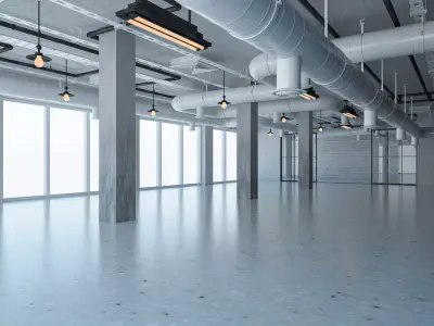 Loft Office interior 5 3D model