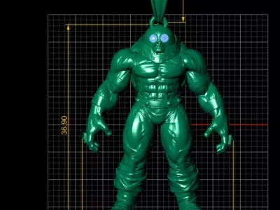 Robot pendant  3D printable model   3D print model