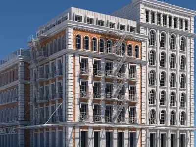 Commercial Building 102 3D model