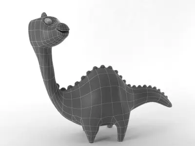 inflatable dinosaur 3D model