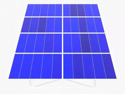 Solar Panel Free 3D model