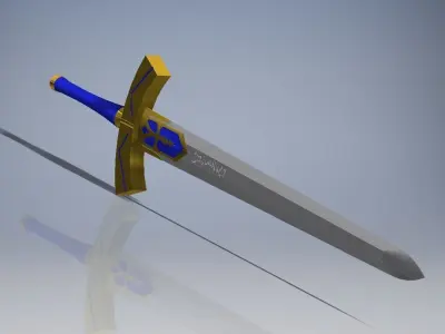 Excalibur - FateStay Night 3D model