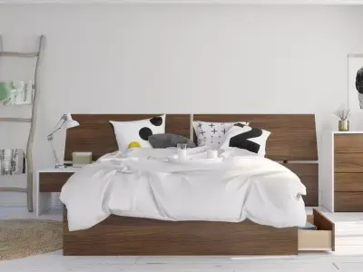 Mckeehan Bedroom Set Free 3D model