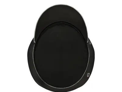 Basic Badge Hat 3D model