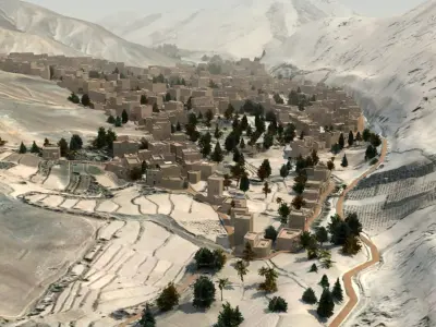 BibleTown 3D model