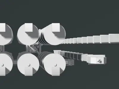 Industrial machine 24i21 3D model