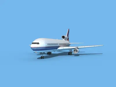 Lockheed L-1011 TriStar Corporate 5 3D model