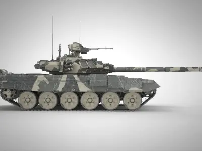 Modern Tank 3D model