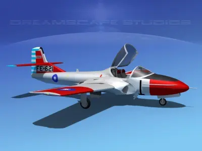 Cessna T-37 Tweetybird Republic of China 3D model