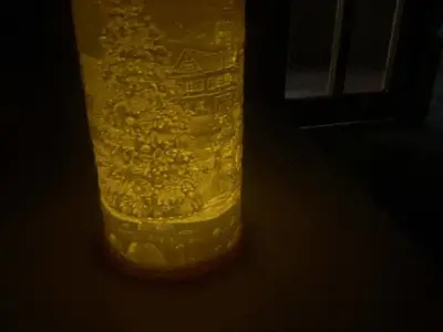 Commercial license christmas city led tealight decoration 3D print model