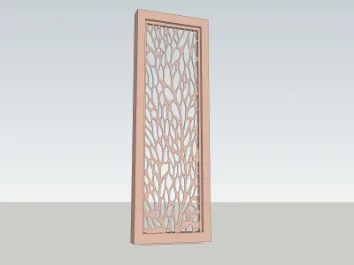 indian jodhpuri stone jali 3d modal Low-poly 3D model