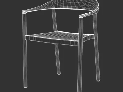  Timber Replica Plank Fold Chair Model 