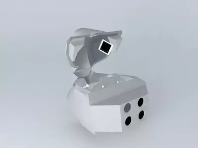 Black Knights Knightmare Frame Cockpit Free 3D model