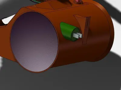 Dust collector 3D model