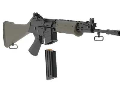 FN CAL 3D model