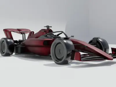 Formula 1 2025 Car Free 3D model