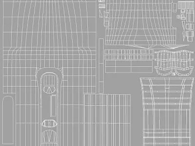 Kawasaki Ki-48 Aircraft WWII Low-poly 3D model