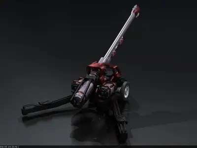 Original Star Fiction cannon 3D print model