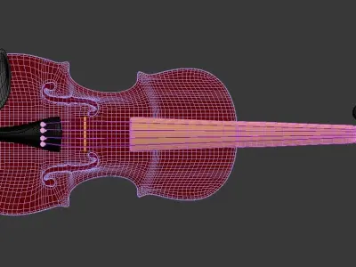 ViolinParksons CV101 3D model