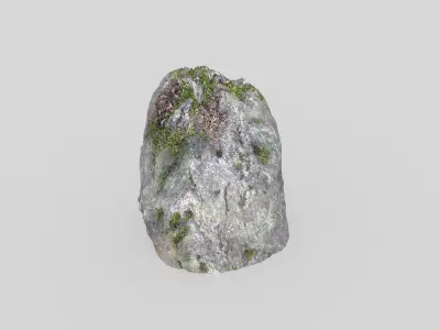 Detailed Rock 3D model