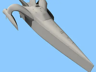 Earthrace Boat 3D model