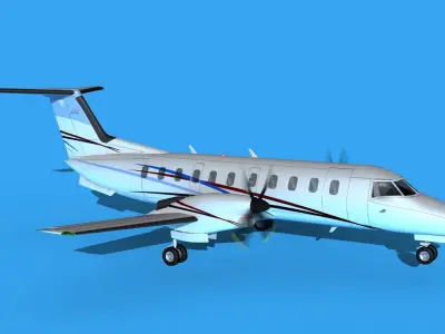 Embraer EMB120 Corporate 4 3D model