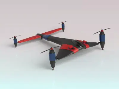 Battle Drone 3D model