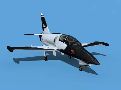 Aero Vodochody L-39C Albatross V01 3D model