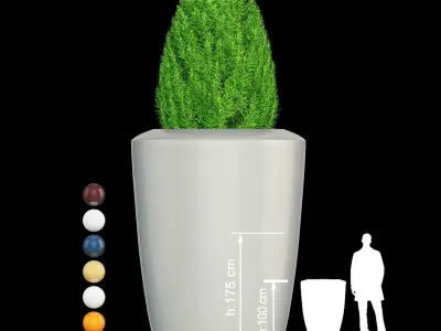 Pot Deco XXL part 1 3D model