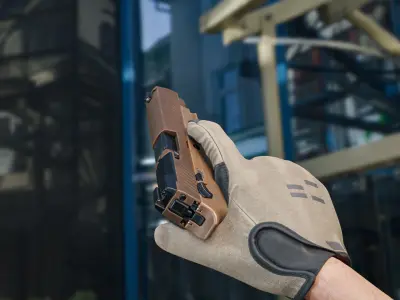 SIG SAUER M17 P320 PISTOL Low-poly 3D model