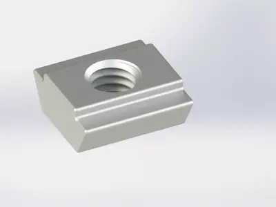 T-Nut 20x20 M4 3D model