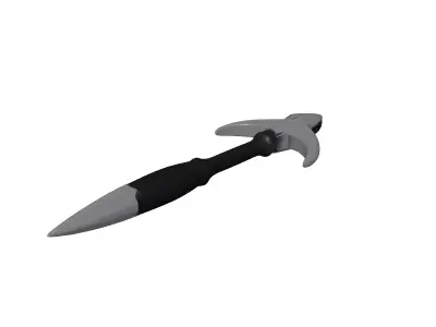 Tactical Combat Pickaxe Weapon 3D model