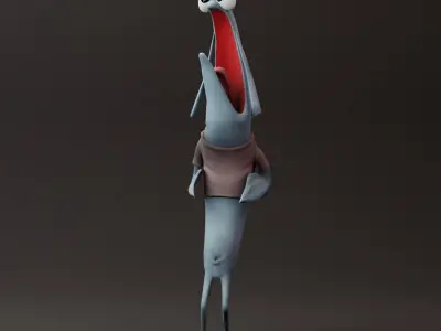 SpongeBob Fish - Incidental 30 Free low-poly 3D model