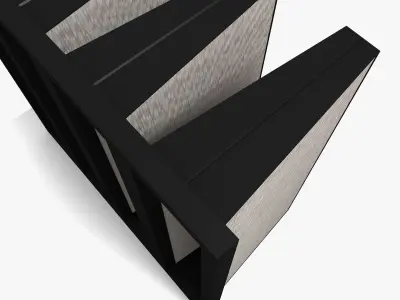 Rigid Bag Filter 3D model