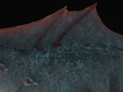 Dinosaur Diplodocus  Argentinosaurus  6 legged 3D model